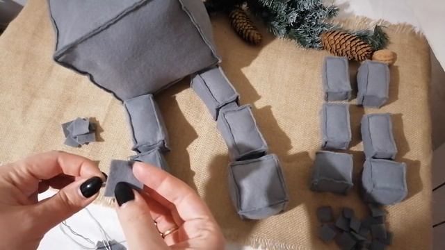 Даже из остатков ткани его можно сшить. Робот своими руками из фетра смотреть онлайн