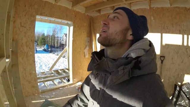 Стройка дома из сип панелей от компании HotWell смотреть онлайн