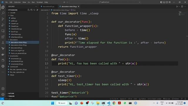 02 - Decorators, Enumerators and Zip in 6 mins смотреть онлайн
