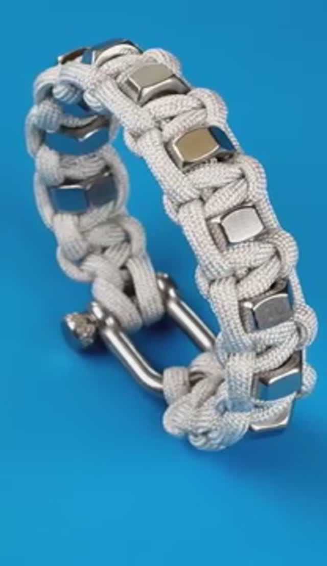 браслет из паракорда с гайками #shorts # смотреть онлайн