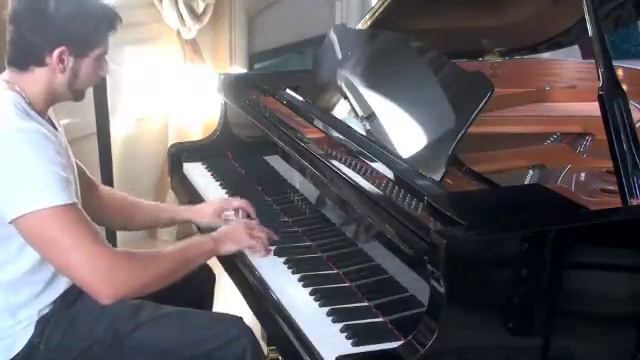 Whirlwind in Autumn by Fariborz Lachini and, Adagio for Strings by Tiesto- Piano смотреть онлайн