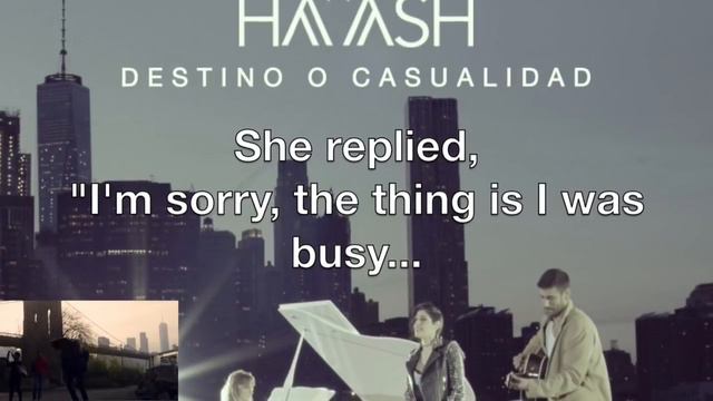 Destino O Casualidad - Melendi Ft. Ha*Ash (English Lyrics)