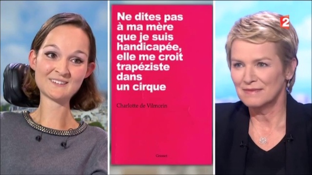 Charlotte de Vilmorin 10.04.2015 France 2 - Journal de 13h - 5 dernières minutes смотреть онлайн