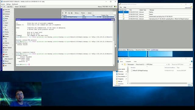 Backup mikrotik automatico por script a la nube (FTP y SFTP) 2/2 смотреть онлайн