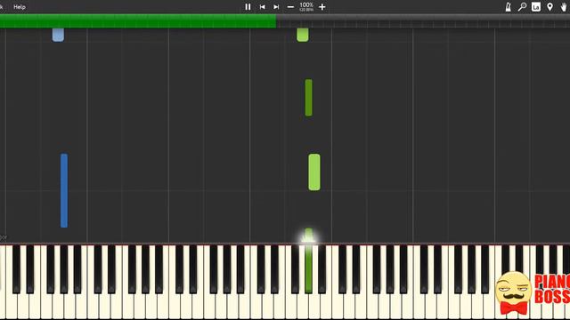 Parasyte The Maxim - Creepy Background Music Piano Tutorial (sheet music + midi) смотреть онлайн