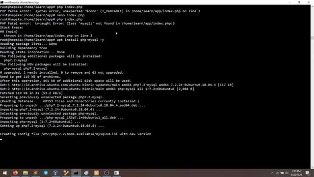 Belajar Docker: Image SQL dan NGINX PHP FPM смотреть онлайн