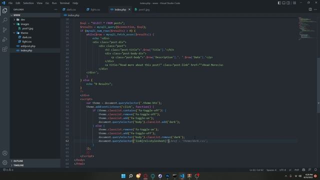 How to Make a PHP Blog Site | Episode 2: Post Pages & Styling CSS смотреть онлайн