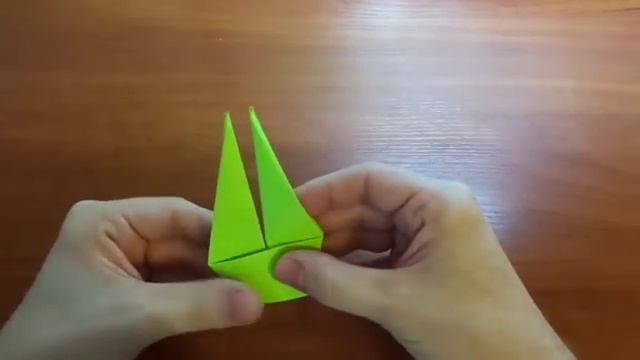 Оригами Тюльпан. Цветы из бумаги смотреть онлайн