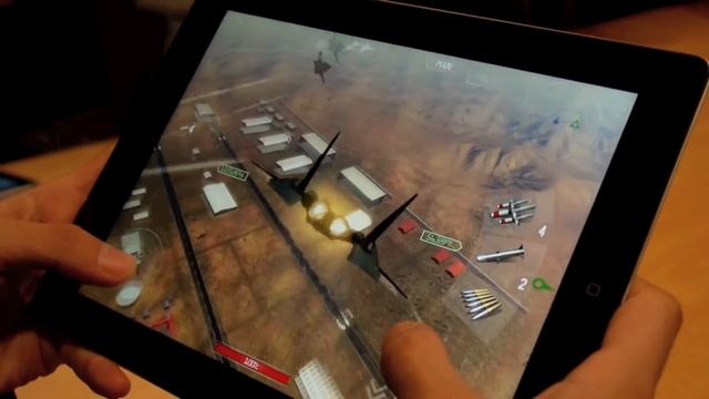 Apple：iPad (3rd Generation) 実機デモ