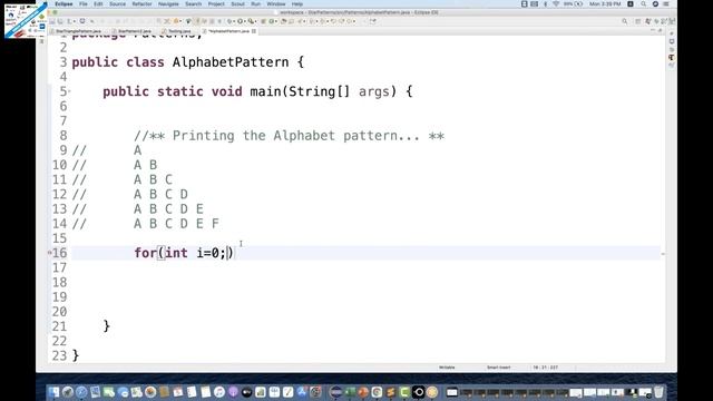Alphabetic Pattern Logic - PART 4 - By Naveen AutomationLabs смотреть онлайн
