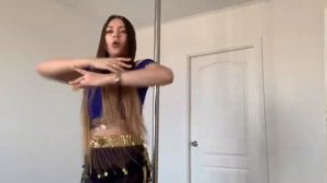 Exotic pole dance Восточный танец на пилоне))