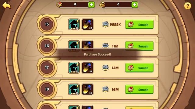 ?Idle Heroes?Земля печати тьмы 20 уровня - Как легко пройти? / Как зачистить 607 этаж с Мимами смотреть онлайн