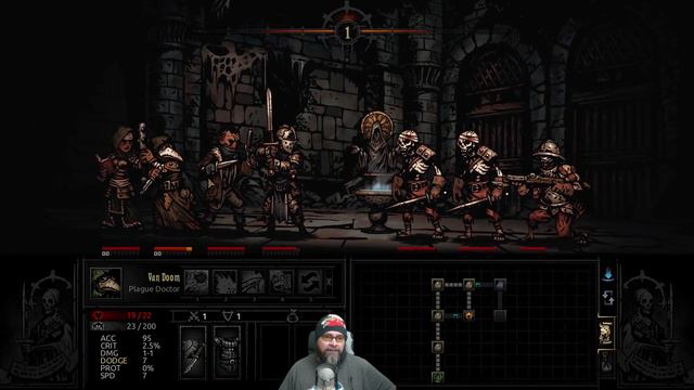 Darkest Dungeon The Crimson Court Let's Play EP2 - Van Doom смотреть онлайн