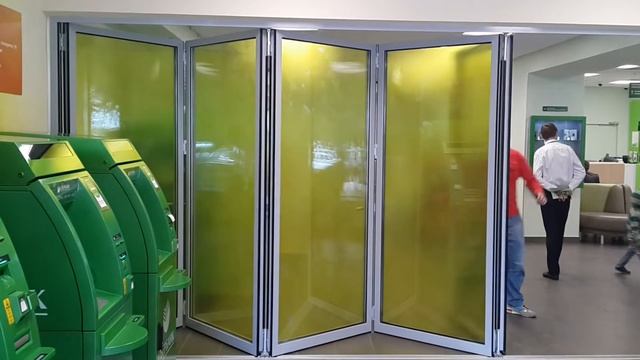 Складная дверь (гармошка) Schuco ASS 70FD смотреть онлайн