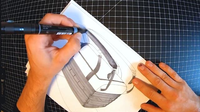Duffel Sketch - Product design / Industrial Design Sketching смотреть онлайн
