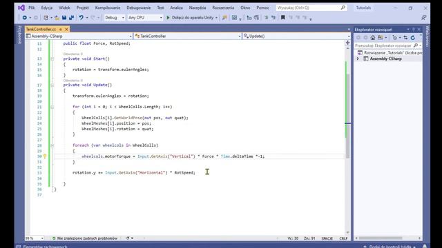 How to make Simple Tank Controller + Camera Controller | Unity Tutorial смотреть онлайн