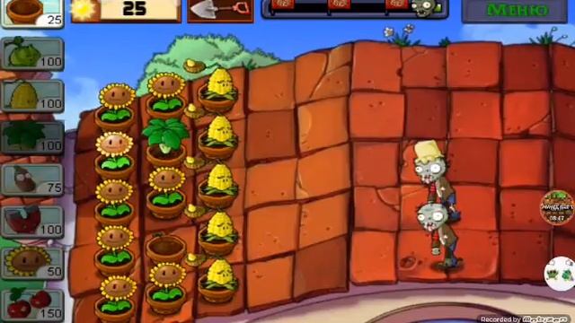 Прохождение plants vs zombies крыша день 6-7 смотреть онлайн