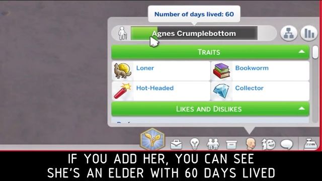 ♦ Sims 1 Vs Sims 2 Vs Sims 3 Vs Sims 4 : Agnes Crumplebottom