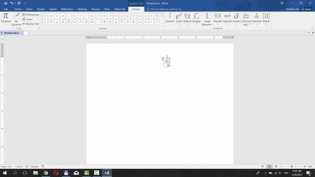 How to Make a Fraction, Root in Word 2016 | How to Insert a Fraction and Root in a Word 2016 смотреть онлайн