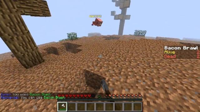 Minecraft Mini-Game : BACON BRAWL! смотреть онлайн