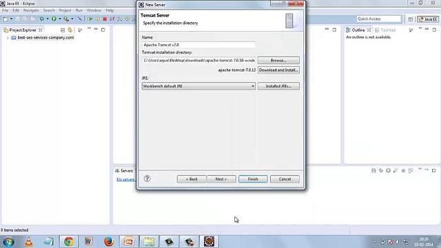 Servlet Tutorial 1: Setting up, Download & Install Apache Tomcat & Eclipse. смотреть онлайн