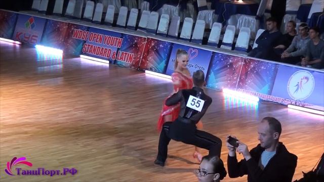 Захаров Никита - Сарычева Софья, 1/4 финала, Джайв смотреть онлайн