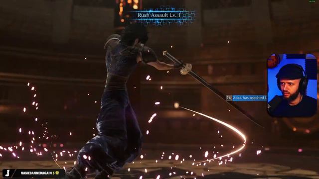 Massive FF7 fan finally plays Crisis Core for the first time смотреть онлайн