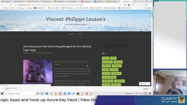 Highlight: Access Azure Key Vault from a Logic App using a Managed Identity смотреть онлайн