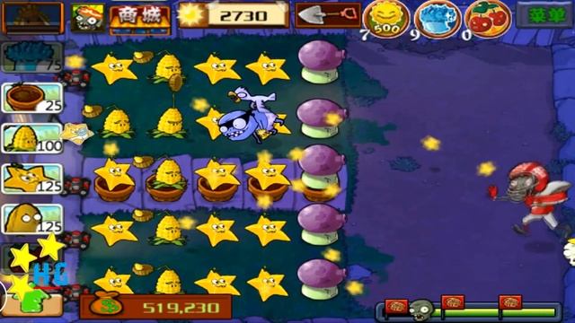 ? Plants vs Zombies Journey To The West Three fight with Skeleton Demon 2-5 BOSS смотреть онлайн