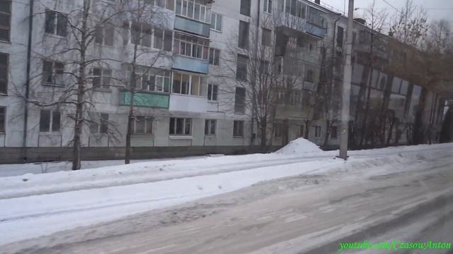 Tramwaje W Krasnoturańsku, Cała Linia / Трамваи в Краснотурьинске, весь маршрут