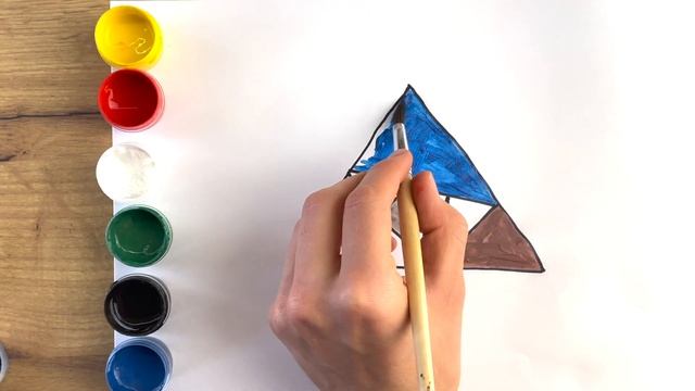 How to draw a Triangle / Как нарисовать треугольник смотреть онлайн