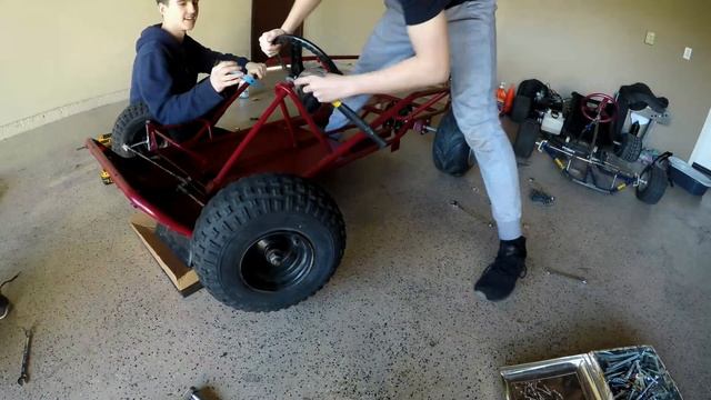 Off-Road Go Kart, Paint+Reassembly. Selling it? смотреть онлайн