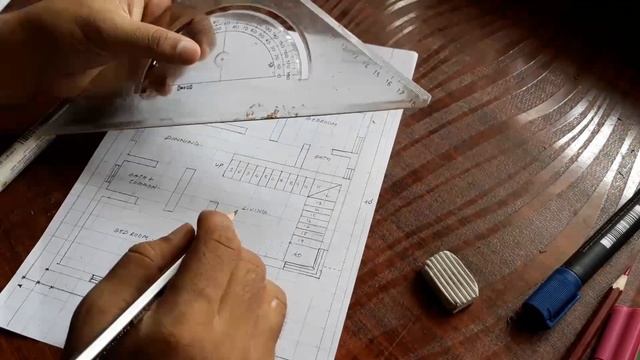 Manual Plan Drawing | 30' X 40' | AutoCAD Tutorial (Part 2) смотреть онлайн