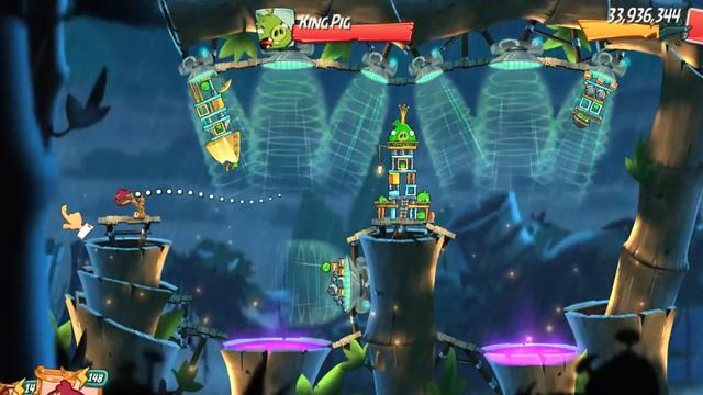 Angry Birds 2 PC (Windows 11) King Pig Panic (KPP) for extra Leonard card (Dec 11, 2023) смотреть онлайн