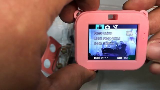 Водонепроницаемая Детская видеокамера-фотоаппарат XPROKID MULTI 1080FHD Rose для детей и подростков смотреть онлайн