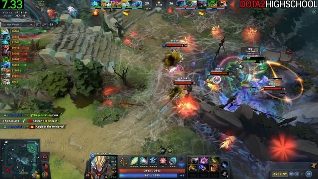 AME [Phantom Assassin] Crazy Power of God 35 Kills Hard Game Dota 2 смотреть онлайн