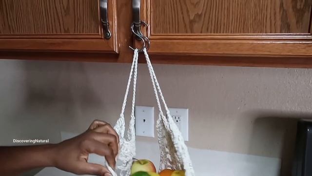 Boho Macrame Fruit Hanging Basket смотреть онлайн