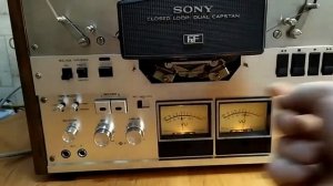 Профилактика катушечного магнитофона Sony tc-7650 ч. 1