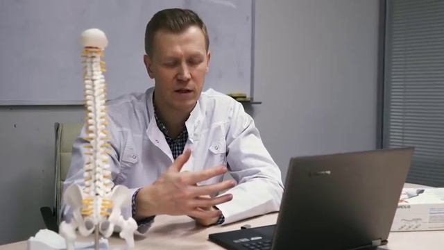 Главная причина развития грыжи и остеохондроза позвоночника Простой тест на Kinetrac KNX7000. смотреть онлайн