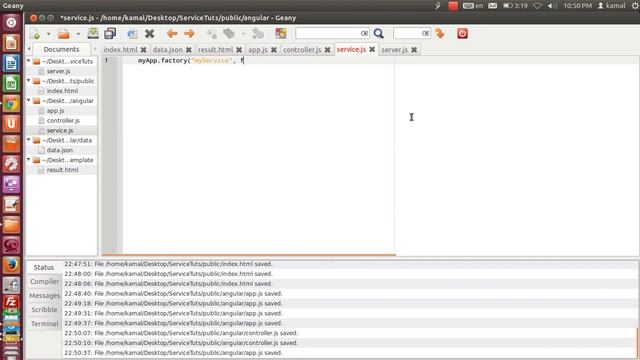 Angular.js Service illustration смотреть онлайн