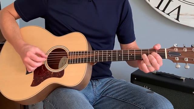 Fingerpicking guitar lesson with Fender Mustang GT GTX amp tone - Beginners fingerstyle on acoustic смотреть онлайн