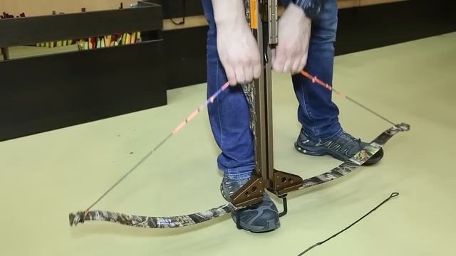 Замена и установка тетивы на рекурсивном арбалете Мангуст. смотреть онлайн