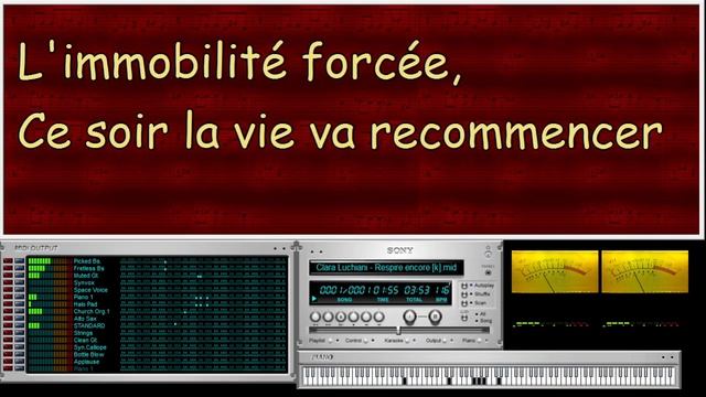 Clara LUCIANI - Respire encore [2021] - Rppmf/Video Kar (VanBasco Player +COOLSOFT VirtualMIDISynth смотреть онлайн
