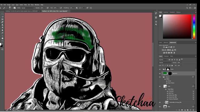 Adobe photoshop t shirt design tutorial | How to use real images in your designs смотреть онлайн