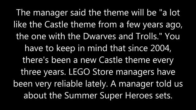 LEGO fantasy era Castle to return in 2016? смотреть онлайн