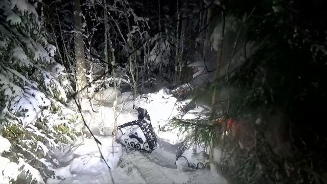 Laihialla kartoittamassa reittiä 29.12.2021 & Polariksen teloille kylmää kyytiä смотреть онлайн