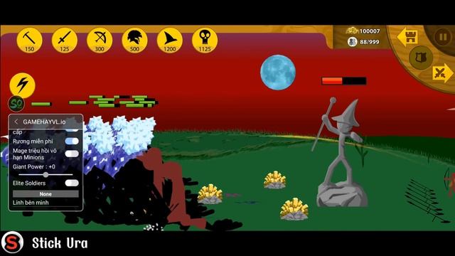 SUMMON X9999999 GIANT ICE MAX UPGRADE VS X999999 ZOMBIE KAI | STICK WAR LEGACY - STICK URA смотреть онлайн