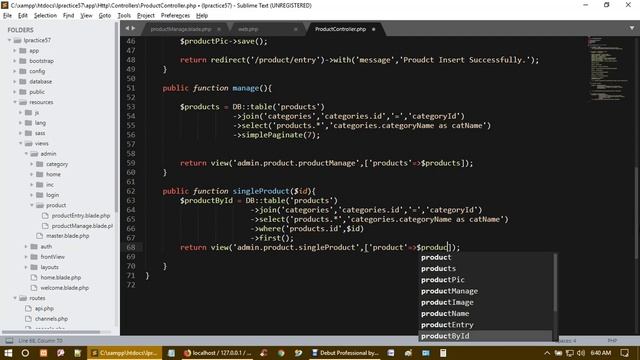 How To Retrieve Single Product By Joining Tables in Laravel | Laravel 5.7 Tutorial смотреть онлайн