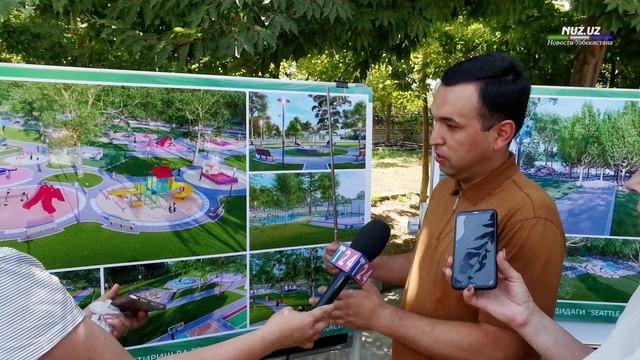 Успеют ли сдать парк «Дустлик» (парк Бобура) к концу августа и чем он удивит своих посетителей смотреть онлайн