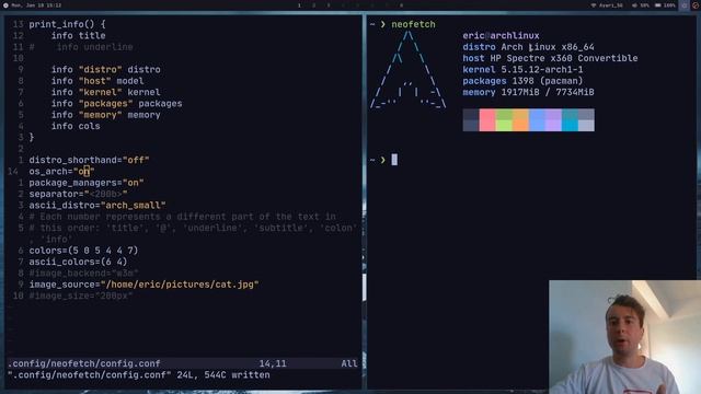 How to Customize Neofetch So You Can Post COOL SCREENSHOTS ON REDDIT! смотреть онлайн